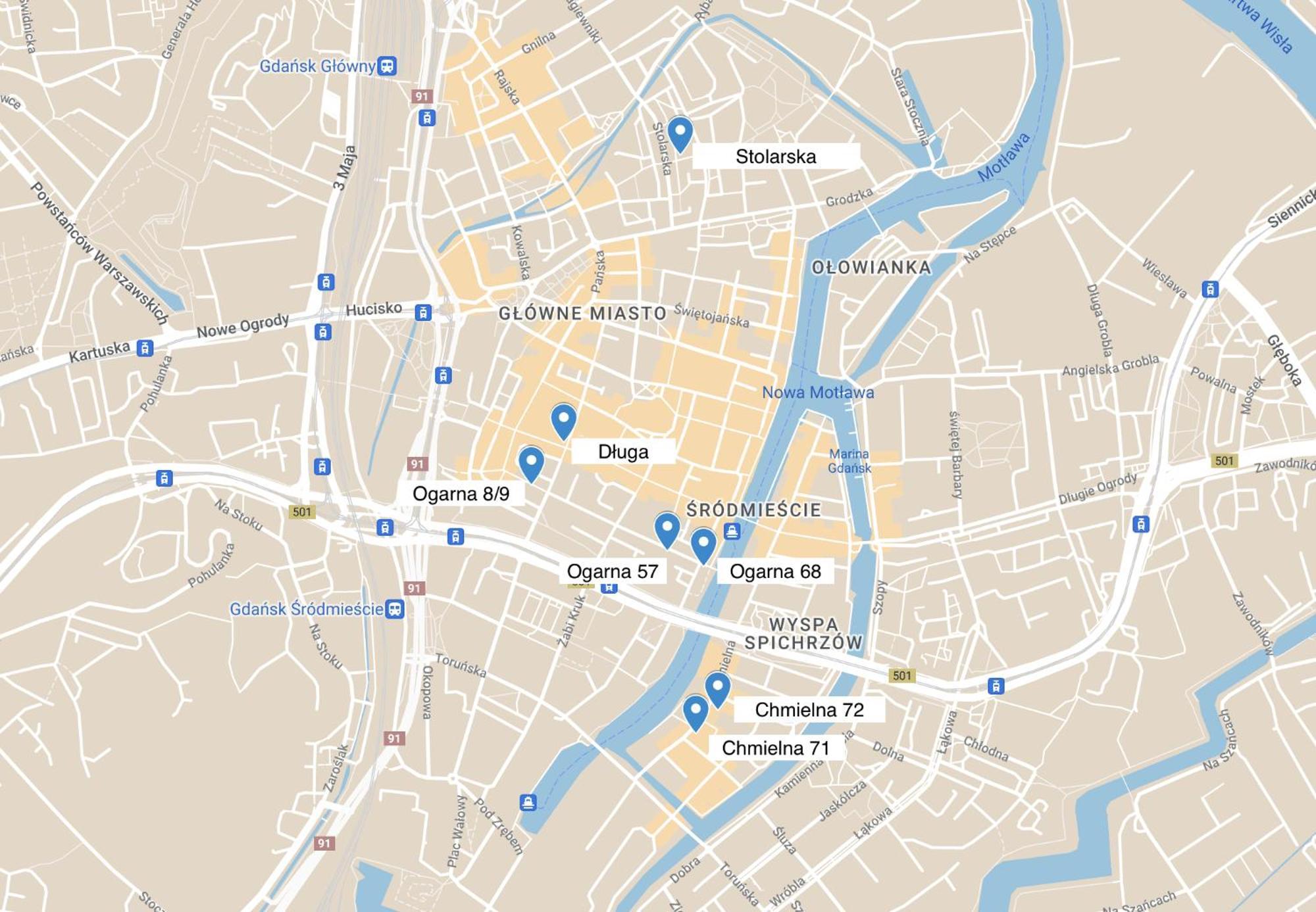 Twoj Salon-Apartamenty Stare Miasto グダニスク エクステリア 写真